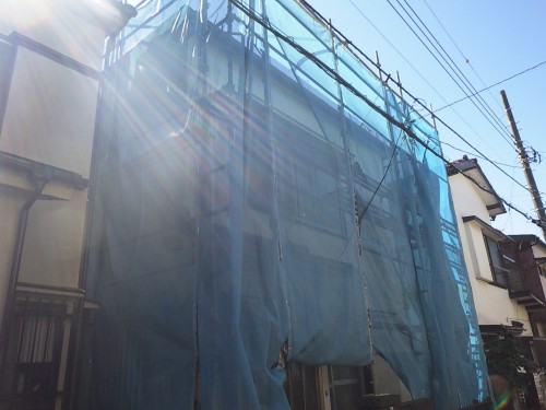 足場架け２